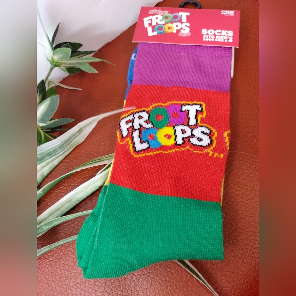 Kelloggs Froot Loops Socks